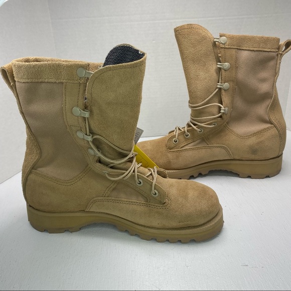 Belleville Military Army Boots Sz 6.5R Desert 3 Layer Temperate Weather Goretex. - Picture 7 of 9